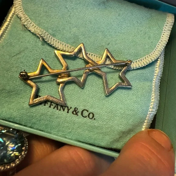 Tiffany & Co VINTAGE 1985 Star Broach